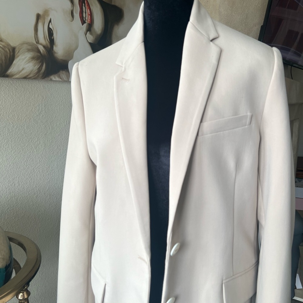 rag & bone light beige blazer jacket